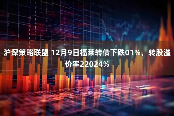 沪深策略联盟 12月9日福莱转债下跌01%，转股溢价率22024%
